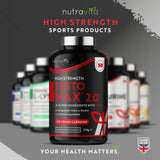 TESTOMAX™ 2.0 /210 Kapseln, 105 Tage/ mit Ashwagandha KSM 66®, CoQ10 und Maca-Wurzel <tc>Nutravita</tc>