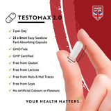 TESTOMAX™ 2.0 /210 Kapseln, 105 Tage/ mit Ashwagandha KSM 66®, CoQ10 und Maca-Wurzel <tc>Nutravita</tc>