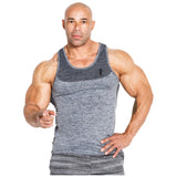 Herren-Tanktop/Tanktop 01 LM Slim Grau