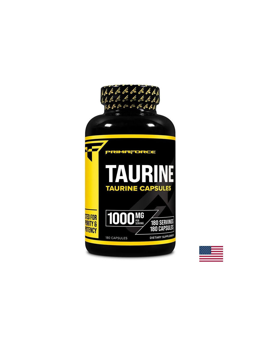 Muskelfunktion und Ausdauer – Taurin, 1000 mg x 180 Kapseln