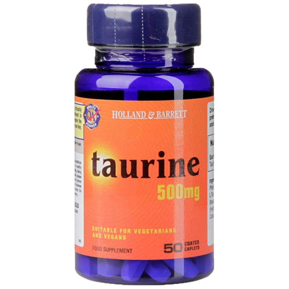 Taurin 500 mg – 50 Kapseln
