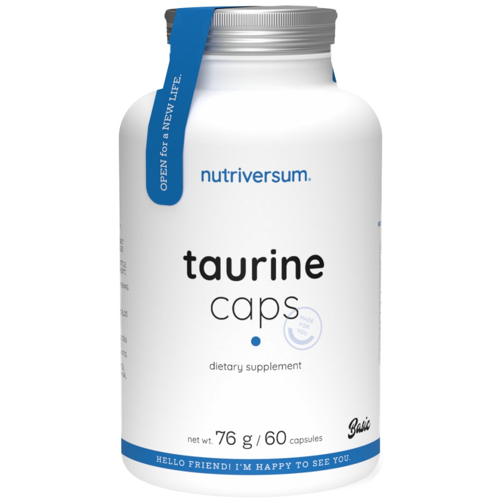 Taurin-Kapseln 1000 mg – 60 Kapseln