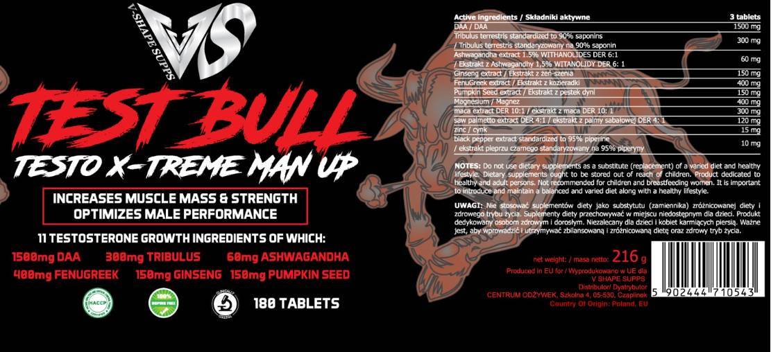 Testbull | Testo X -Treme Man Up - 300 Tabletten