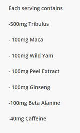 Testo Shock | mit Tribulus und Maca - 300 Gramm