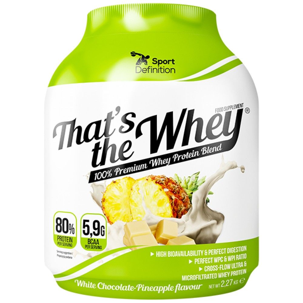 Das ist The Whey – 2270 Gramm