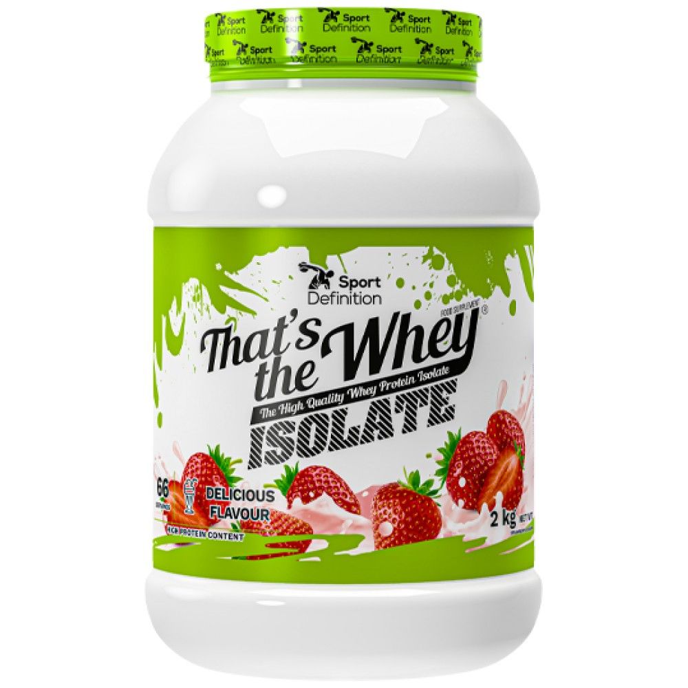 Das ist The Whey ISOLATE – 2000 Gramm