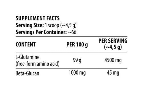 Das Glutamin | Ultimativer Muskelverteidiger – 300 Gramm