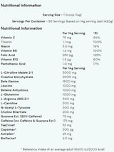 Das Pre-Workout – 420 Gramm