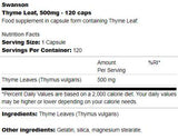 Thymianblatt 500 mg 120 Kapseln