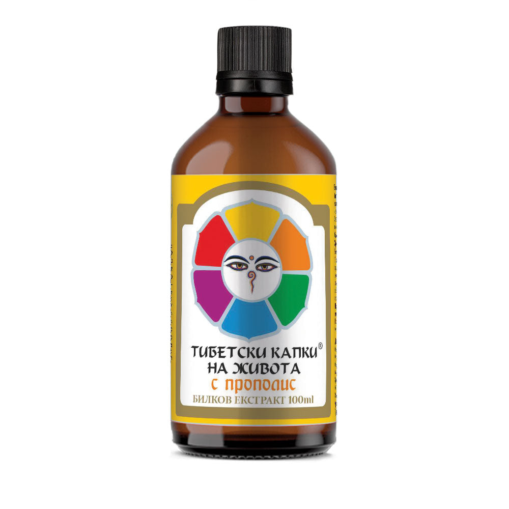 Tinktur tibetischer Lebenstropfen mit Propolis - 100 ml