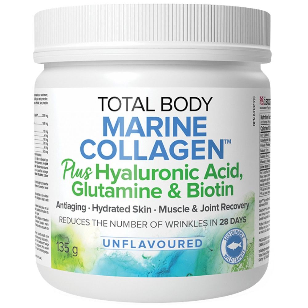 Total Body Marine Collagen™ mit Hyaluronsäure und Biotin – 135 Gramm