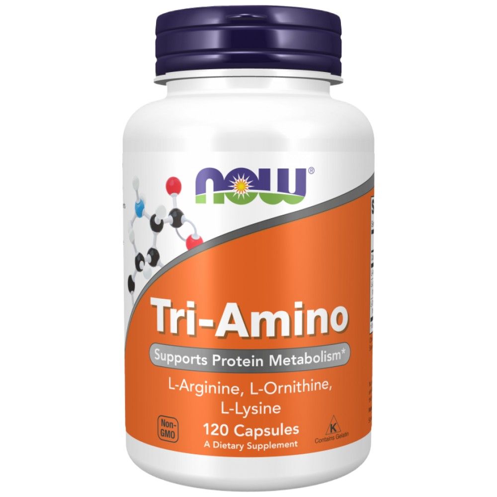 Tri-Amino/L-Arginin L-Ornithin L-Lysin – 120 Kapseln