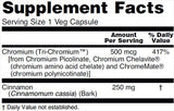 Tri-Chromium 500 mcg + Zimt – 90 Kapseln