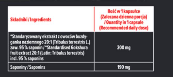 Tribulus 200 mg – 100 Kapseln