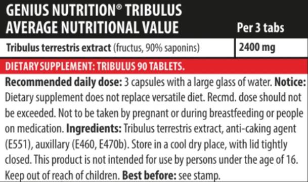 Tribulus – 90 Tabletten