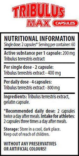 Tribulus Max Caps 200 mg 120 Kapseln