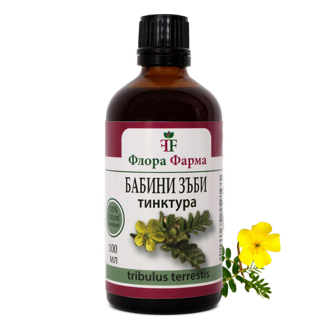 Tribulus Terrestris Omas Zähne 750 mg – Tinktur 100 ml FLORA FARMA