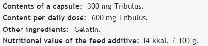 Tribulus Terrestris-Extrakt 300 mg – 60 Kapseln
