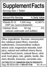 Triple Action B-12 1000 mcg – 90 Tabletten