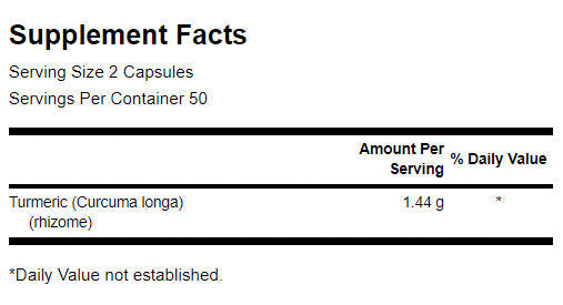 Kurkuma 720 mg – 100 Kapseln