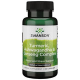 Kurkuma-, Ashwagandha- und Ginseng-Komplex 60 Kapseln