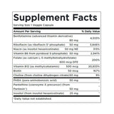 Aktiviertes B -Komplex hoher Potenz und Bioverfügbarkeit 430 mg - 60 Kapseln