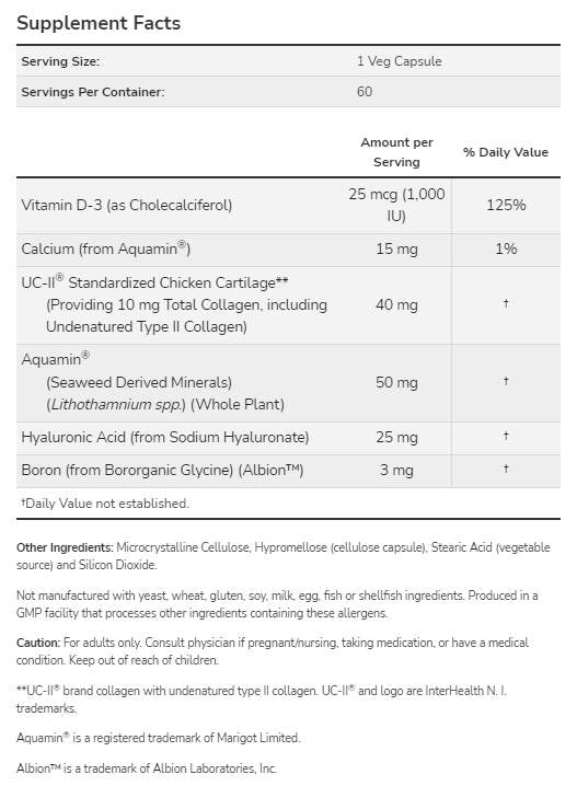 UC-II® | Advanced Joint Relief – 60 Kapseln
