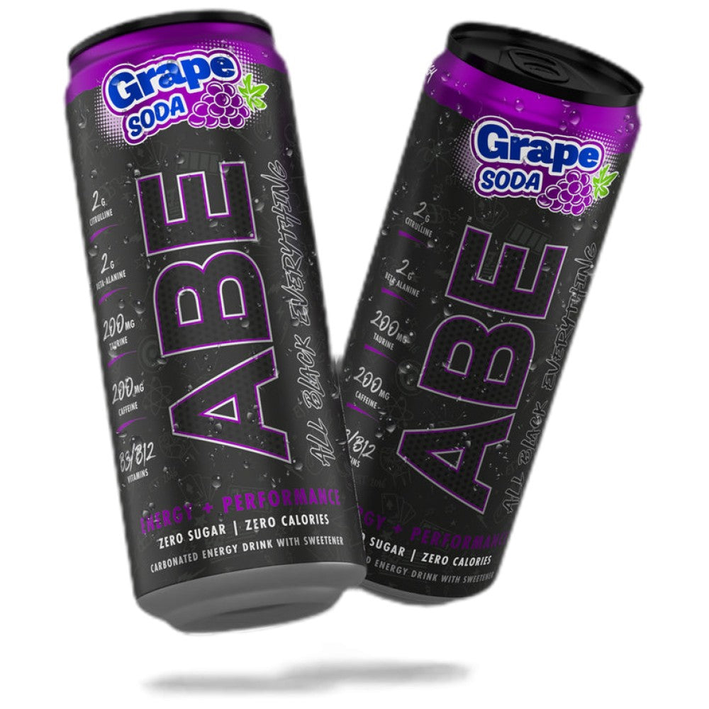 Abe Energy + Leistung | Alles schwarz alles, was zu trinken ist-330 ml