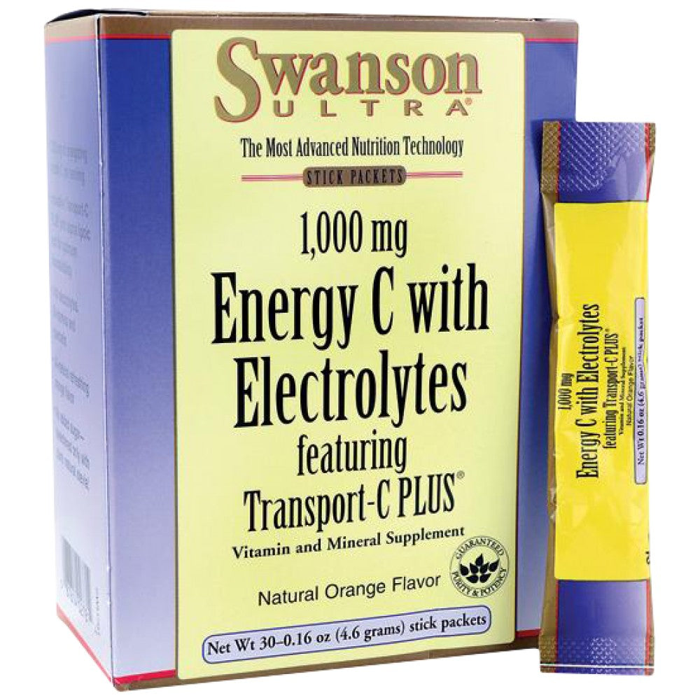 Ultra 1.000 mg Energie C mit Elektrolyten 30 Pakete