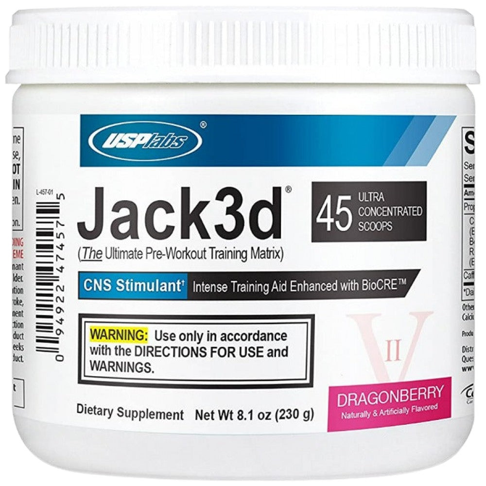 Jack3d - Advanced Formel - 250 Gramm