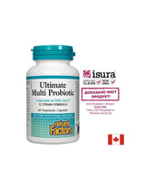 Ultimate Multi Probiotic 12 Milliarden aktive Zellen – 60 Kapseln
