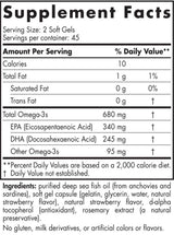 Ultimate Omega Junior 680 mg – 90 Gelkapseln