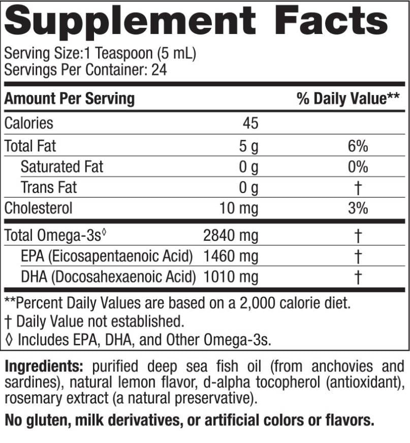 Ultimative Omega-Flüssigkeit 2840 mg – 119 ml