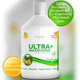 Ultra+ - Vitamine + Mineralien + grüne Mischung + Kollagen /500 ml/