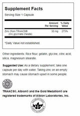 Ultra Albion Chelatiertes Zink 30 mg 90 Kapseln