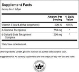 Ultrastarkes Gamma-Tocopherol 30 Gelkapseln