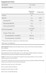 Ultra Omega 3 | Fischgelatine-Kapseln – 180 Kapseln