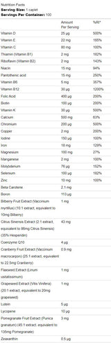 Ultra-Frau | Multivits & Mineralien – 90 Tabletten