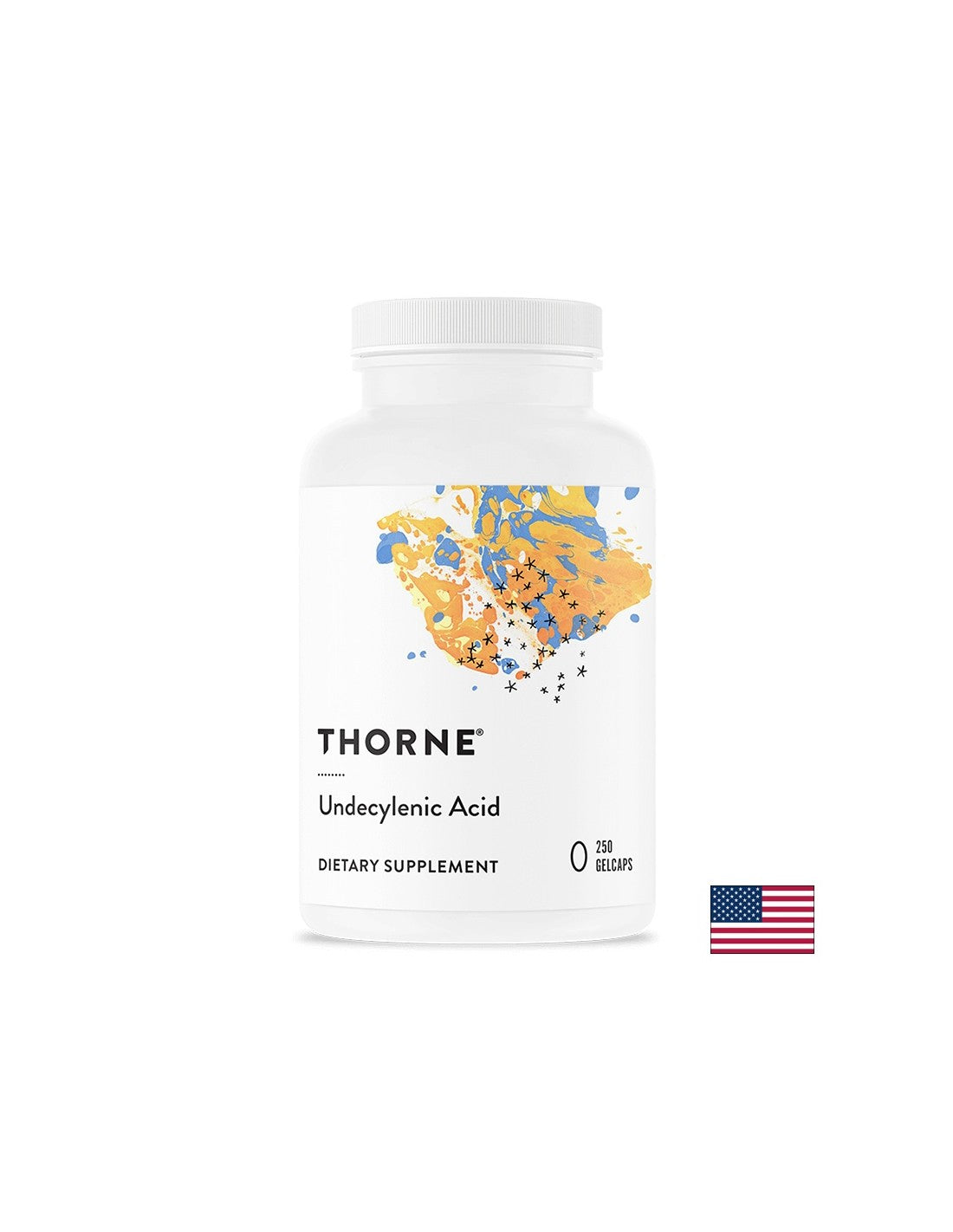 Gleichgewicht der Darm- und Vaginalflora – Undecylensäure, 750 mg x 250 Gelkapseln <tc>Thorne</tc>