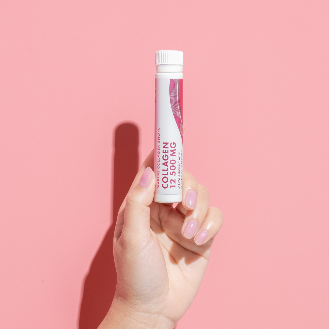 Fischkollagen 12.500 mg mit Retinol, Elastin und Hyaluronsäure - 30 x 25 ml