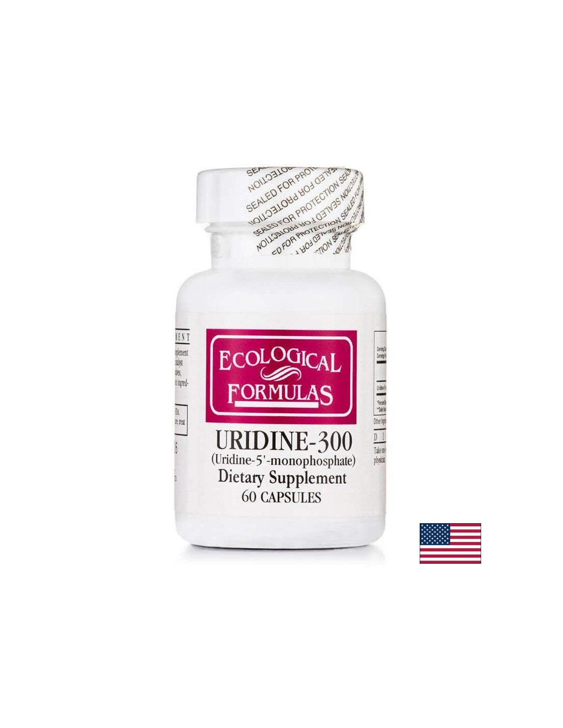 Uridine-300 Uridine-5-Monophosphat/Uridine-300 Uridine-5-Monophosphat, 60 Kapseln Ökologische Formeln