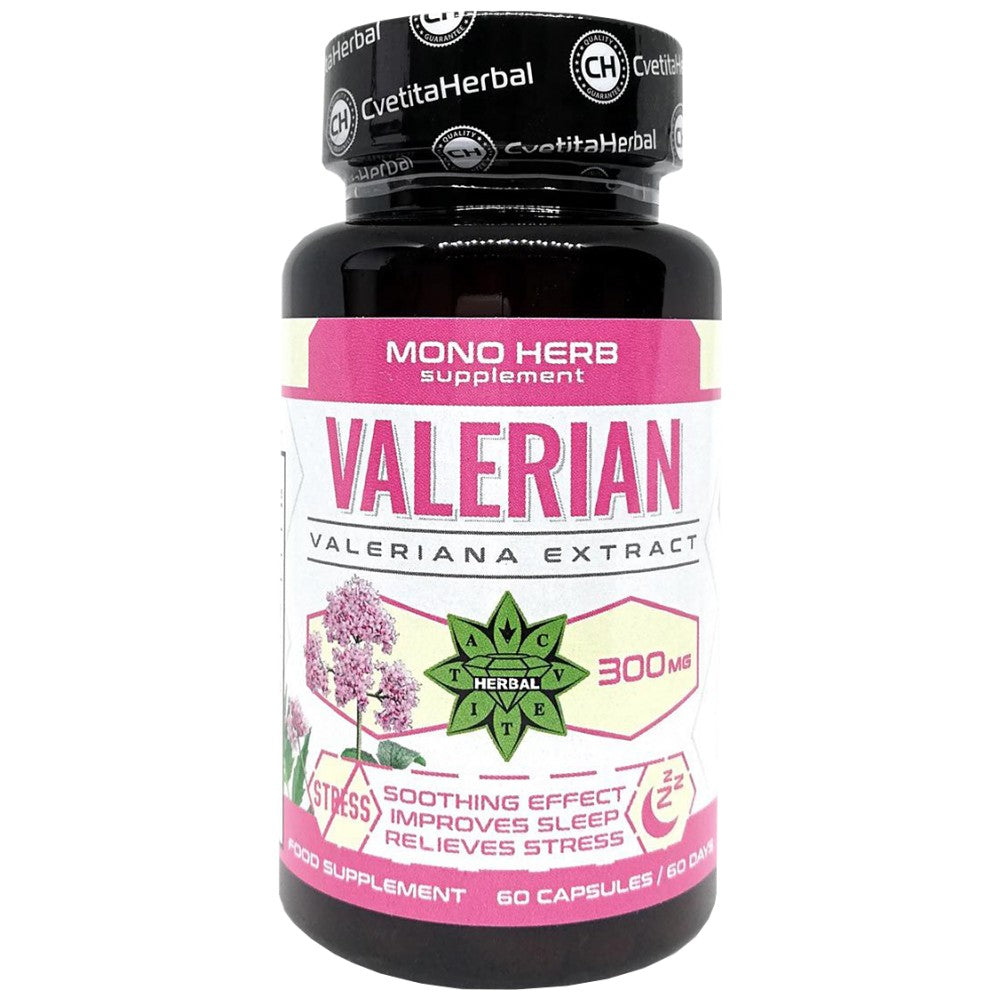 Baldrian 300 mg – 60 Kapseln