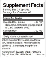 Baldrianwurzelextrakt 400 mg – 120 Kapseln