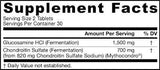 Veganes Chondroitin + Glucosamin 60 Tabletten