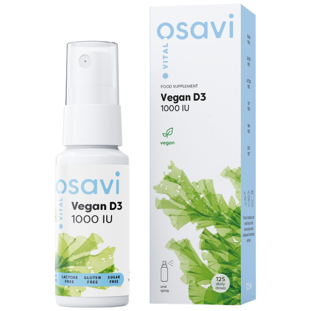 Veganes D3 1000 IE | Mundspray – 12,5 ml