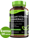 Veganes Basis-Multivitaminpräparat/120 Kapseln, 120 Tage/ <tc>Nutravita</tc>