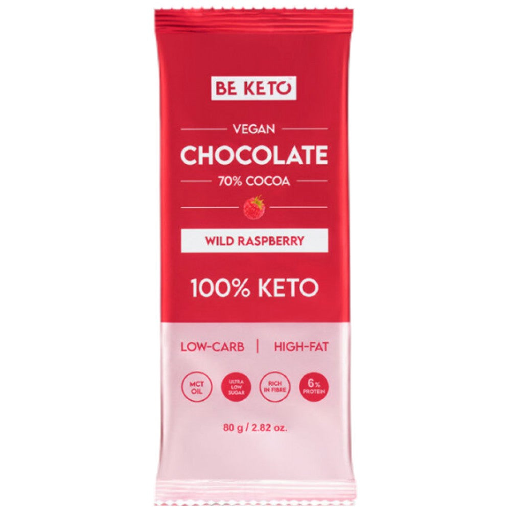 Vegane Keto-Schokolade | 70 % Kakao – 80 Gramm