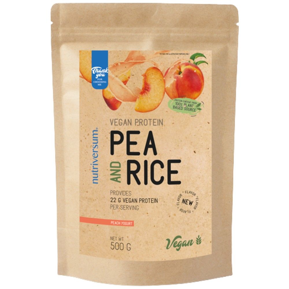 Veganes Protein | Erbsen und Reis – 500 Gramm