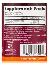 Veganes Vitamin D3 1000 IE 60 Kapseln