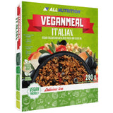Vegane Mahlzeit Italienisch | Verzehrfertige Mahlzeit mit hohem Proteingehalt – 280 Gramm